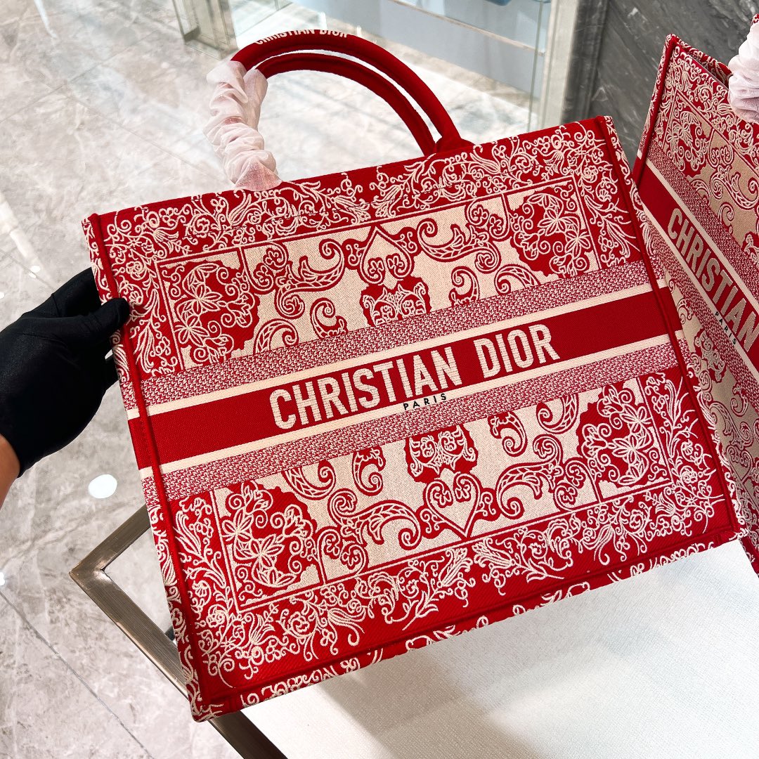 10A + top quality Large Dior Book Tote 1286 DLAM042 42cm