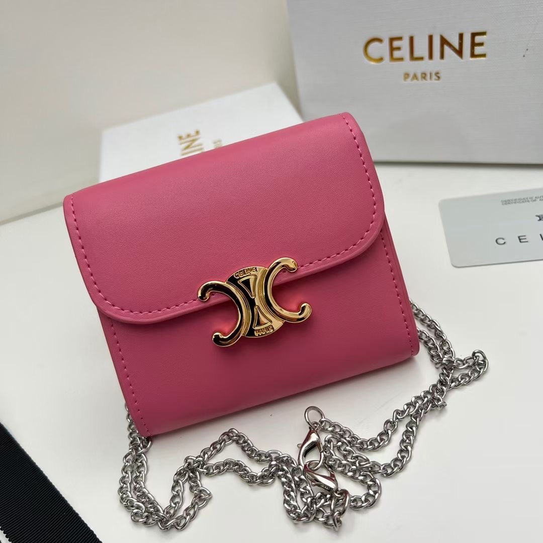 Celine TRIOMPHE Wallet 10783 LM57 11cm