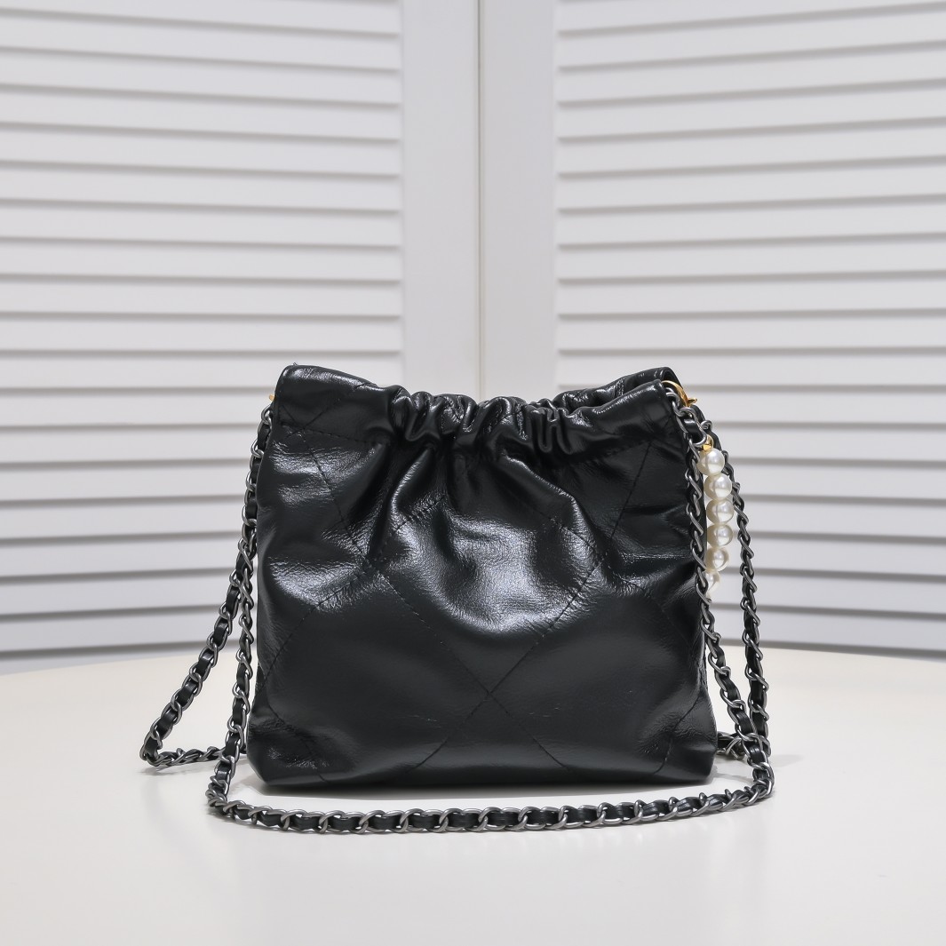 Chanel 22S Trash Bag Mini Pearl Bag Shoulder Bag Handbag