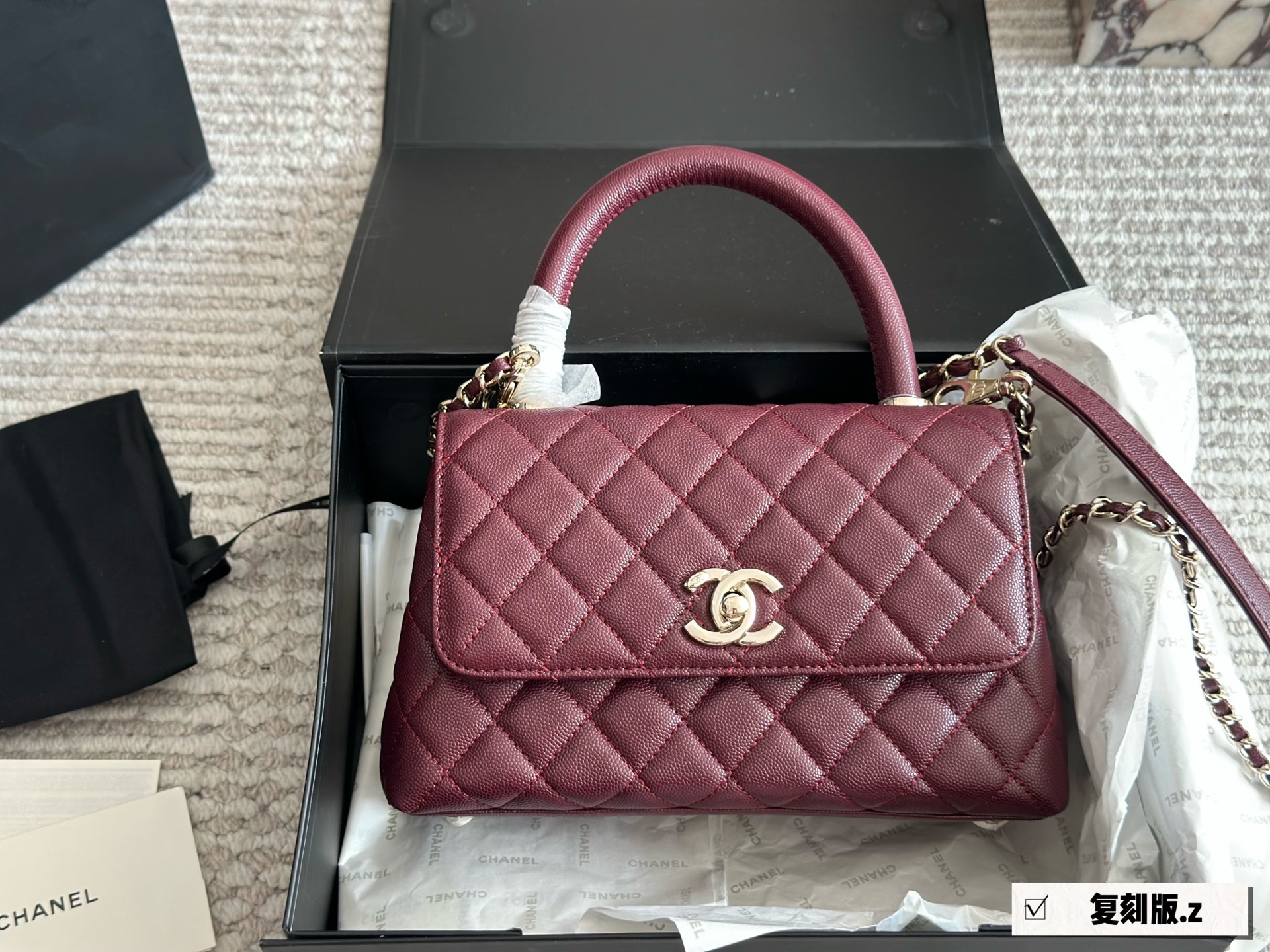 Chanel Coco Handle Bag 032 DB502 22cm