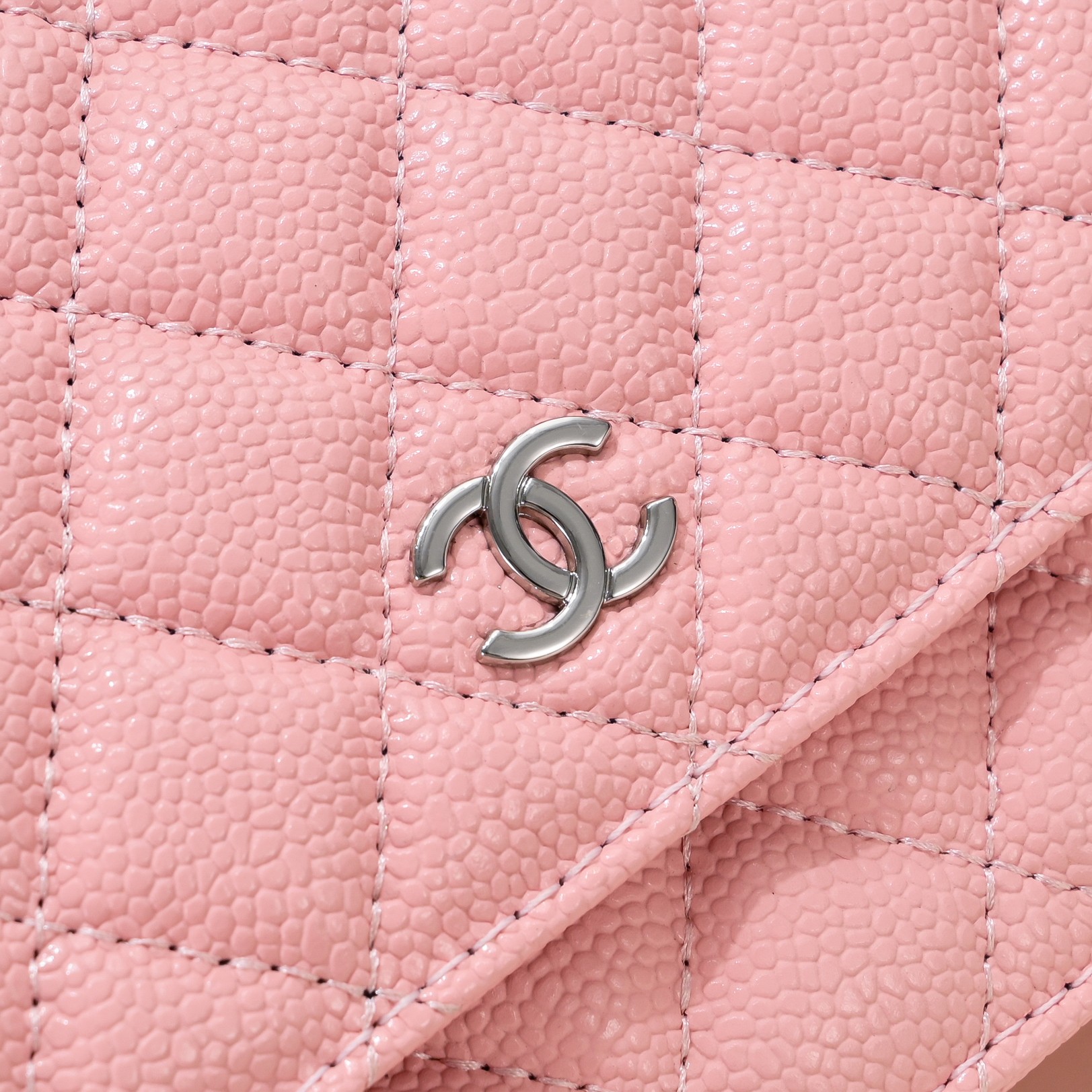 Chanel Woc Caviar Classic Silver Hardware Shoulder Bag Handbag