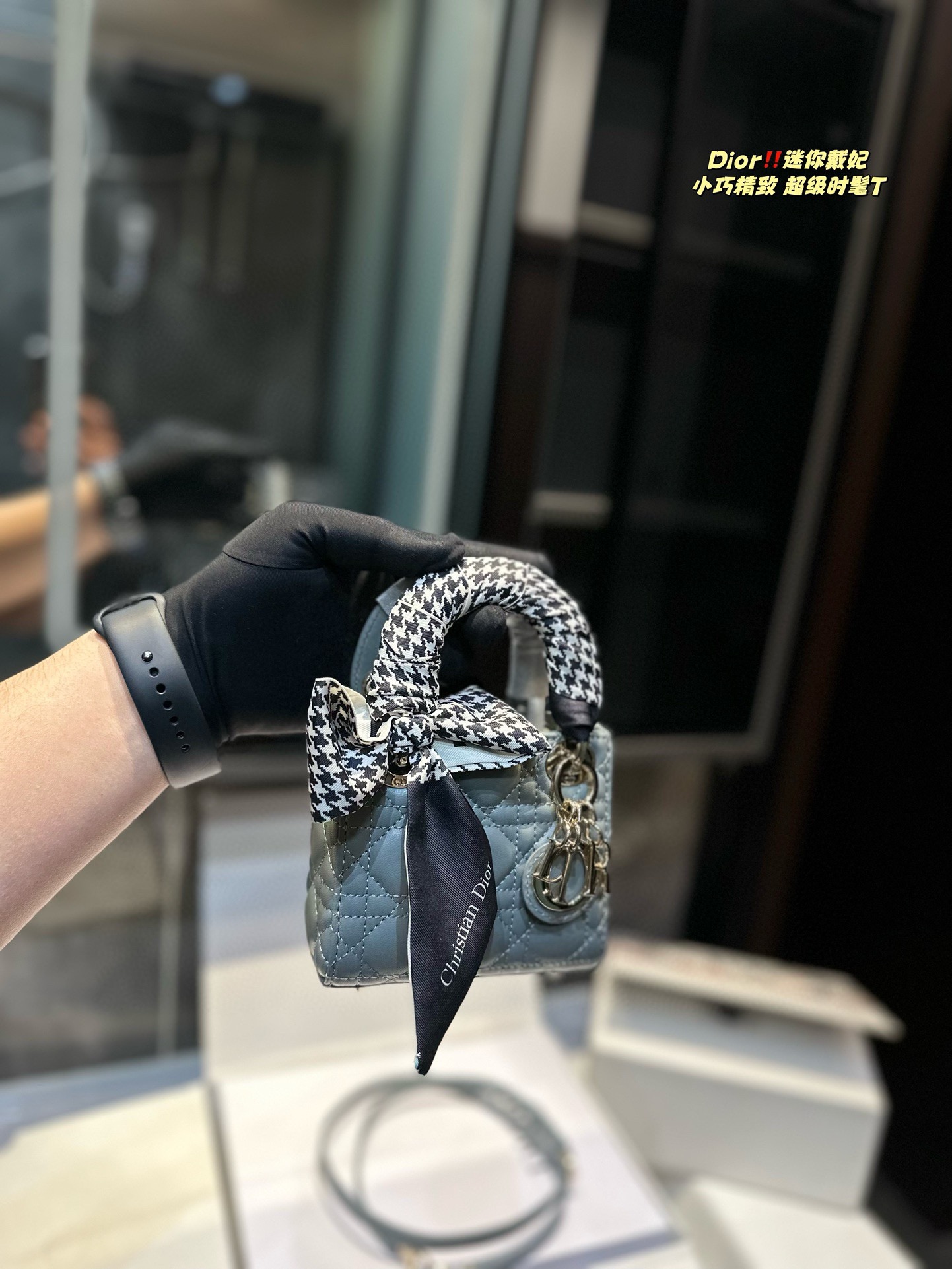 Dior Lady Dior Micro Bag 001 DB571 12cm