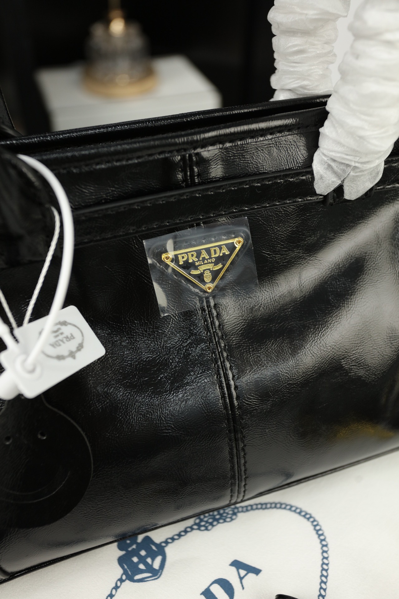 Prada Soft lux Tote 013 DB021532 32-38cm