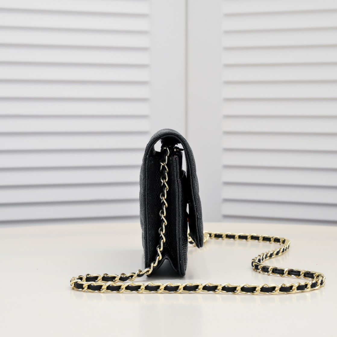 Chanel Woc Caviar Classic Gold Hardware Shoulder Bag Handbag