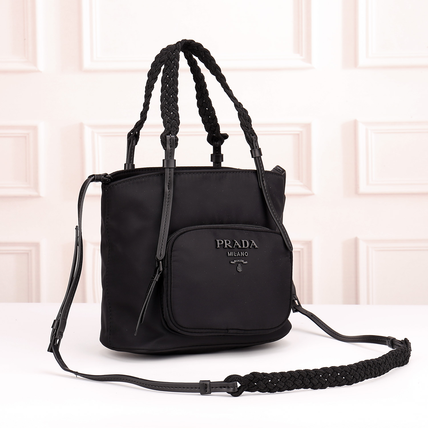 Prada Handbag 1207 TS561 22.5cm