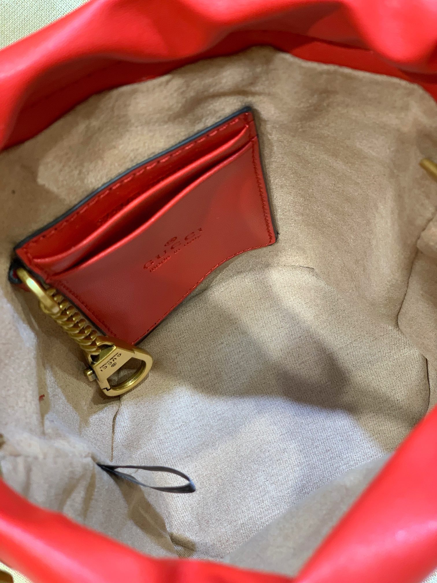 GG Marmont Mini Bucket bag 575163 LM051 19cm