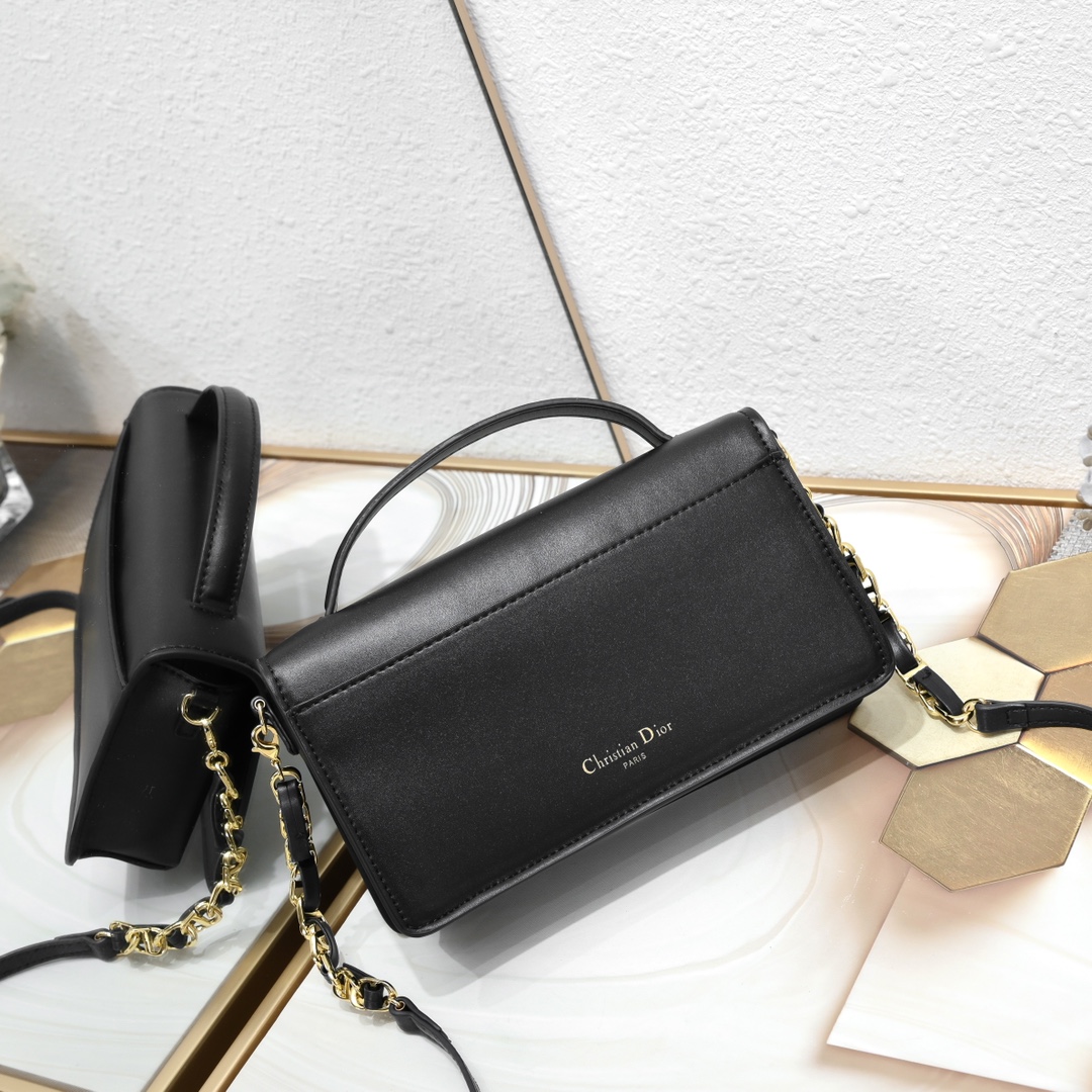 Dior CD Signature Mini Chain Handbag Shoulder Bag Handbag