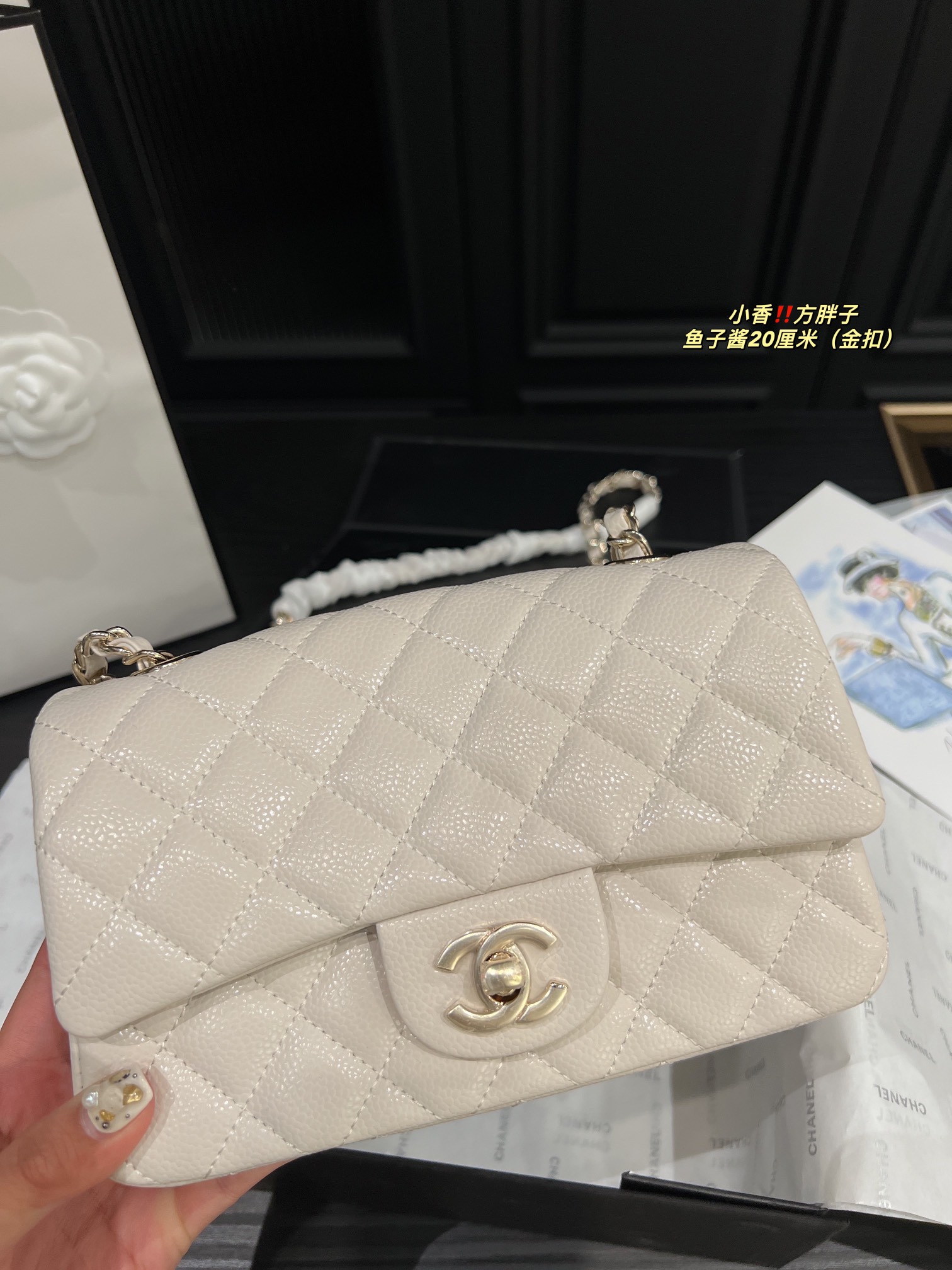 Chanel Shoulder Bag 017 DB071 20cm