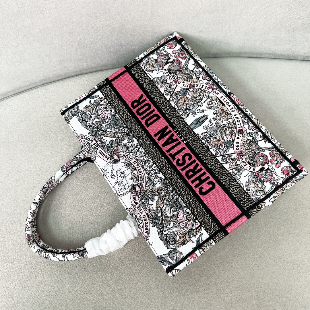 10A + top quality Medium Dior Book Tote 1296 DLAM022 36cm