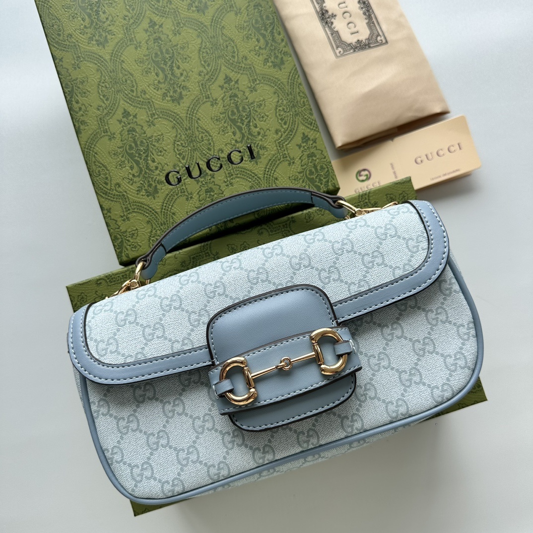 Gucci Horsebit Small Top Handle Bag 815206