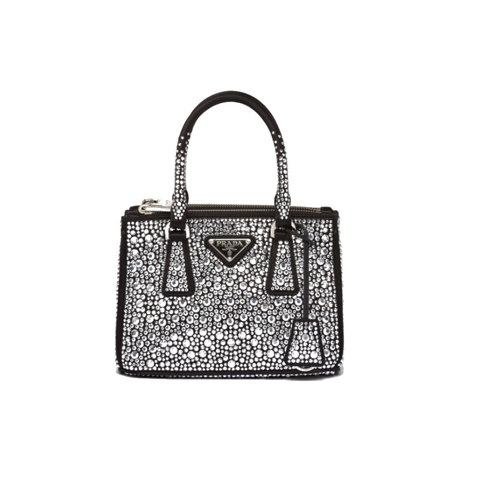 Prada Galleria Anti Crystal Mini Handbag Shoulder Bag  (Replica)