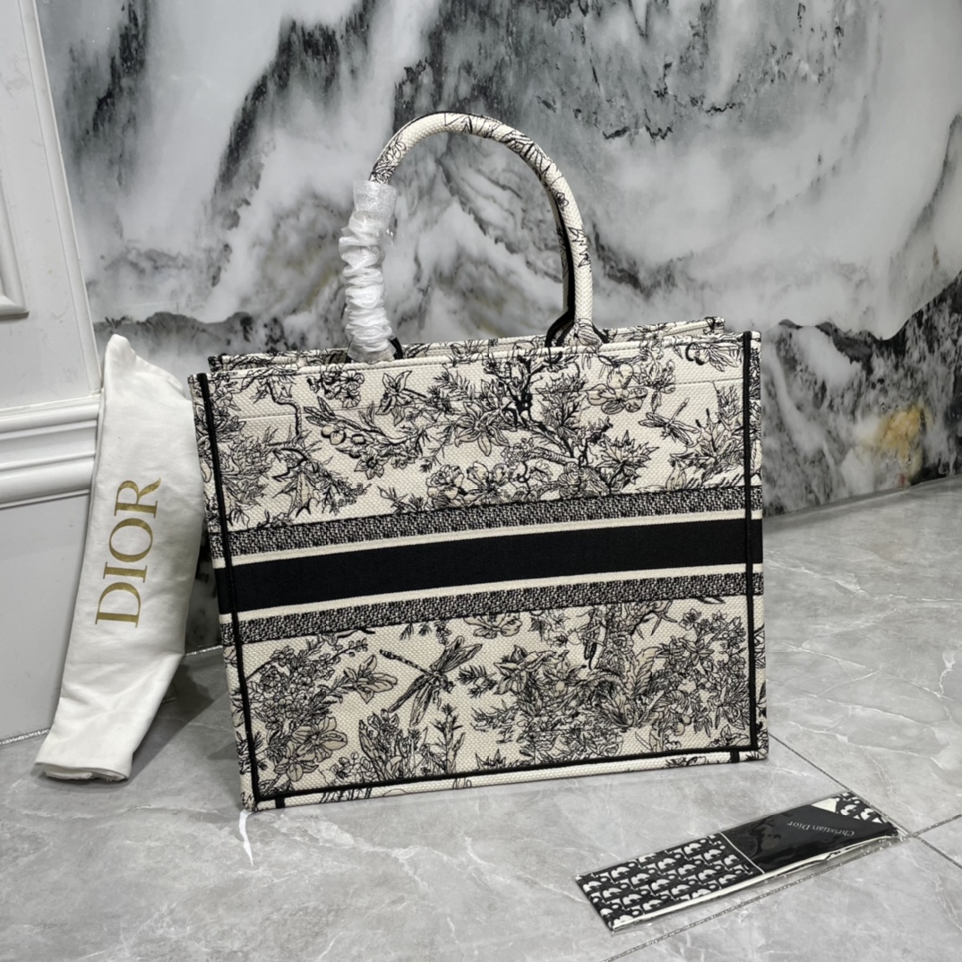 10A + top quality Large Dior Book Tote 0175 XB042 42cm