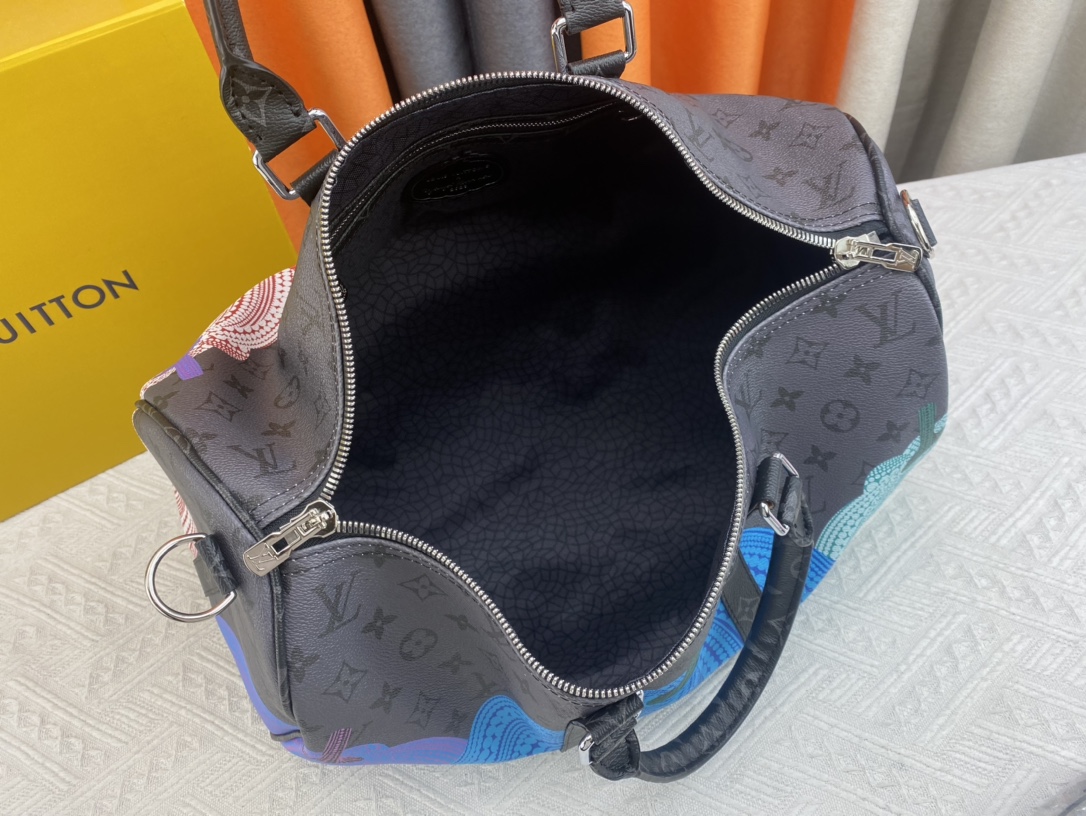 Louis Vuitton LV x YK KEEPALL 45  travel bag  M46441