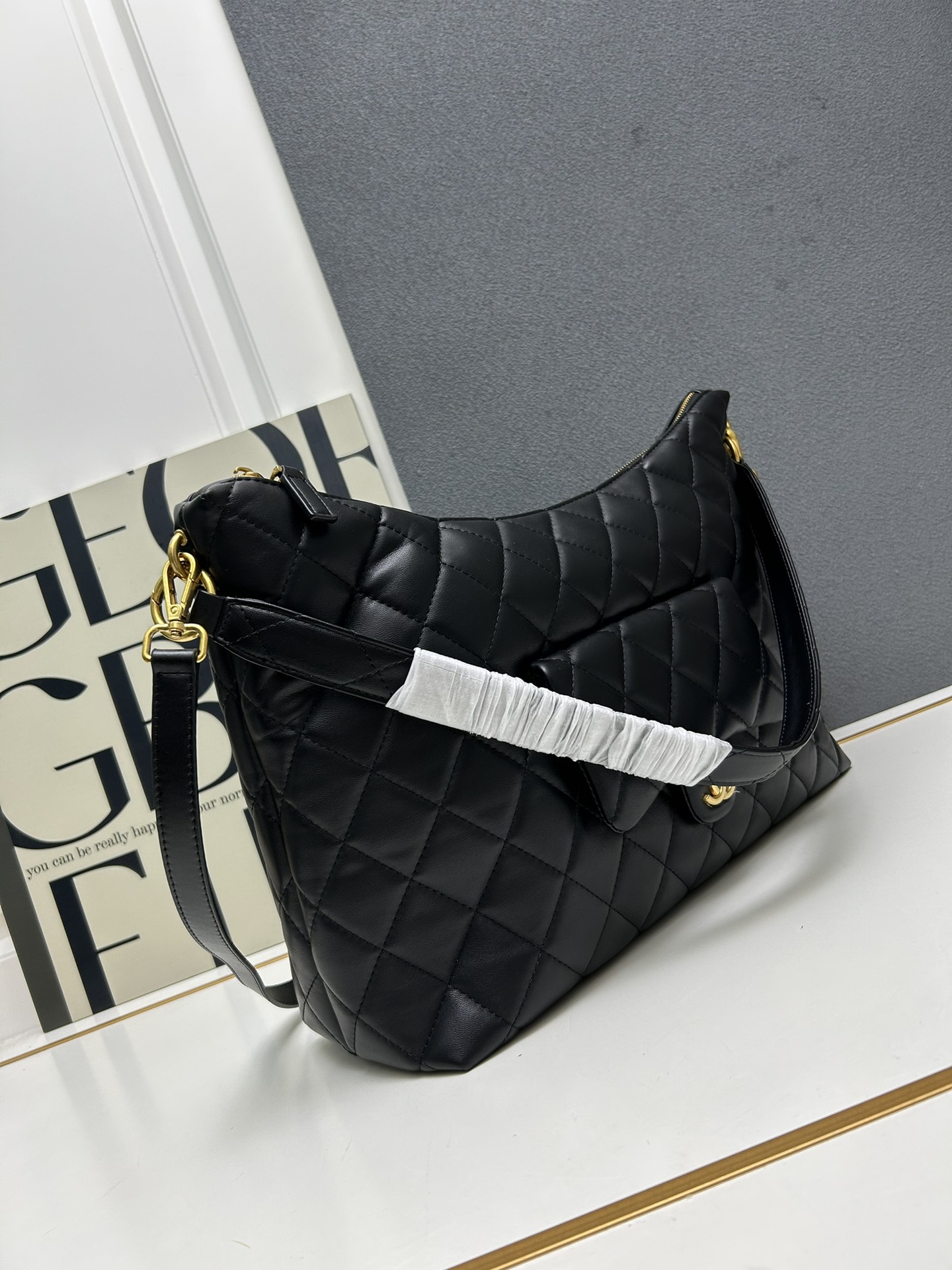 Chanel hobo Calfskin Armpit Bag S3129