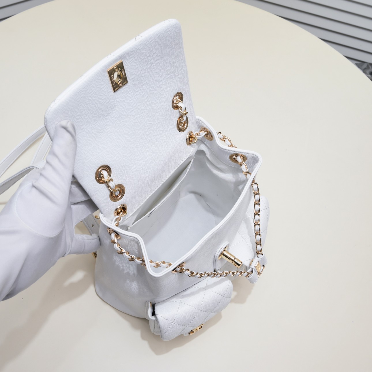 Chanel 23k Small backpack Backpack Bag Handbag