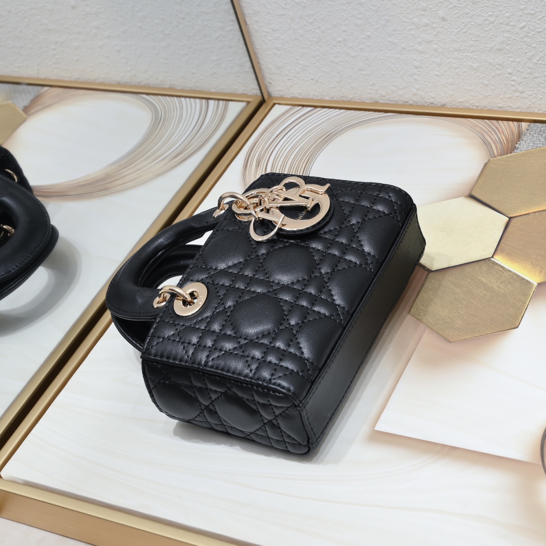 Dior Lady D-Joy Micro Bag 0542 XB081 16cm