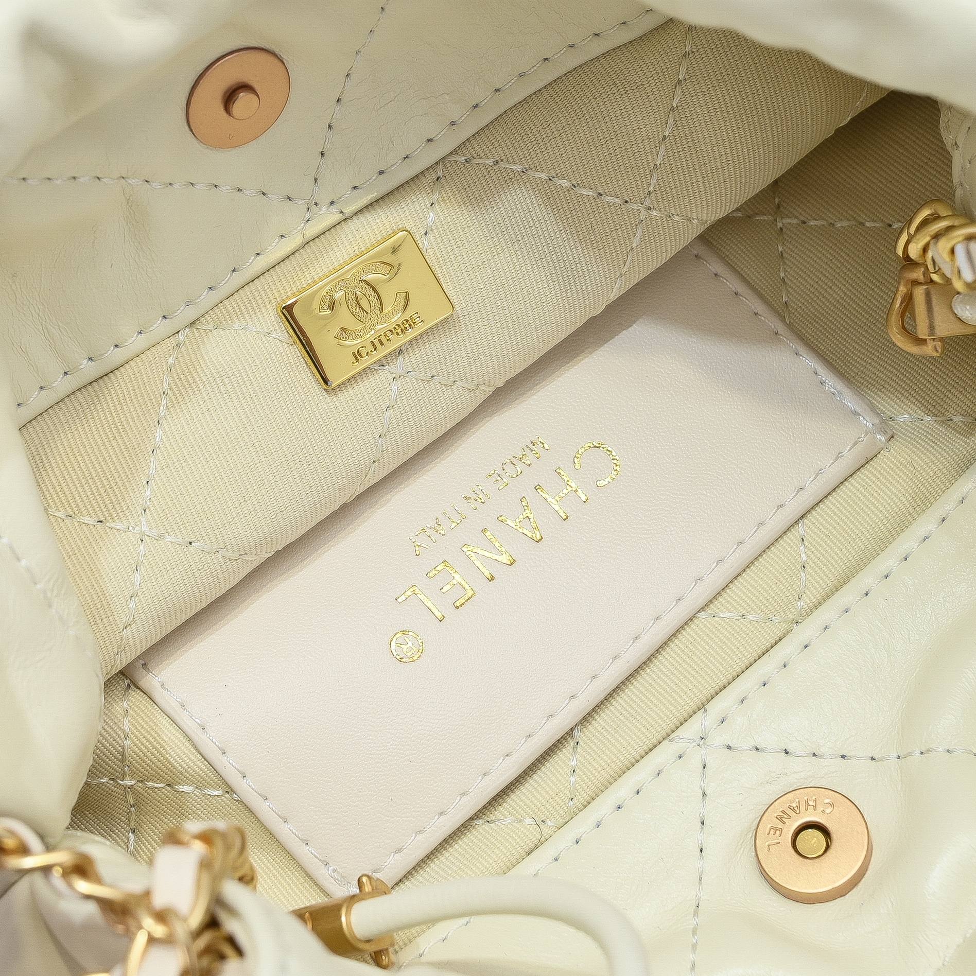 Chanel 22 Trash Bag Golden Hardware Mini Shoulder Bag Handbag