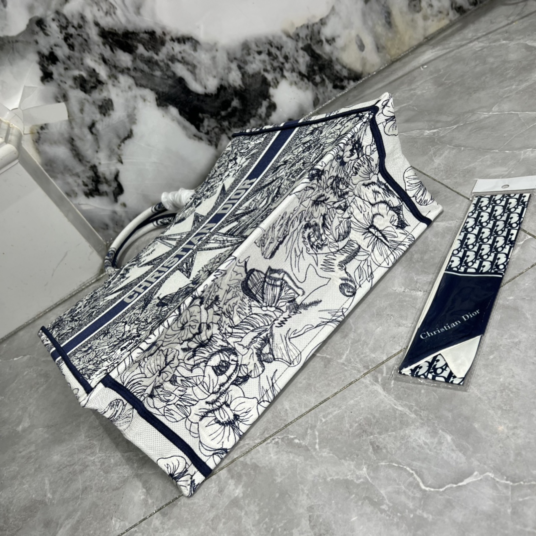 10A + top quality Large Dior Book Tote 0175 XB042 42cm