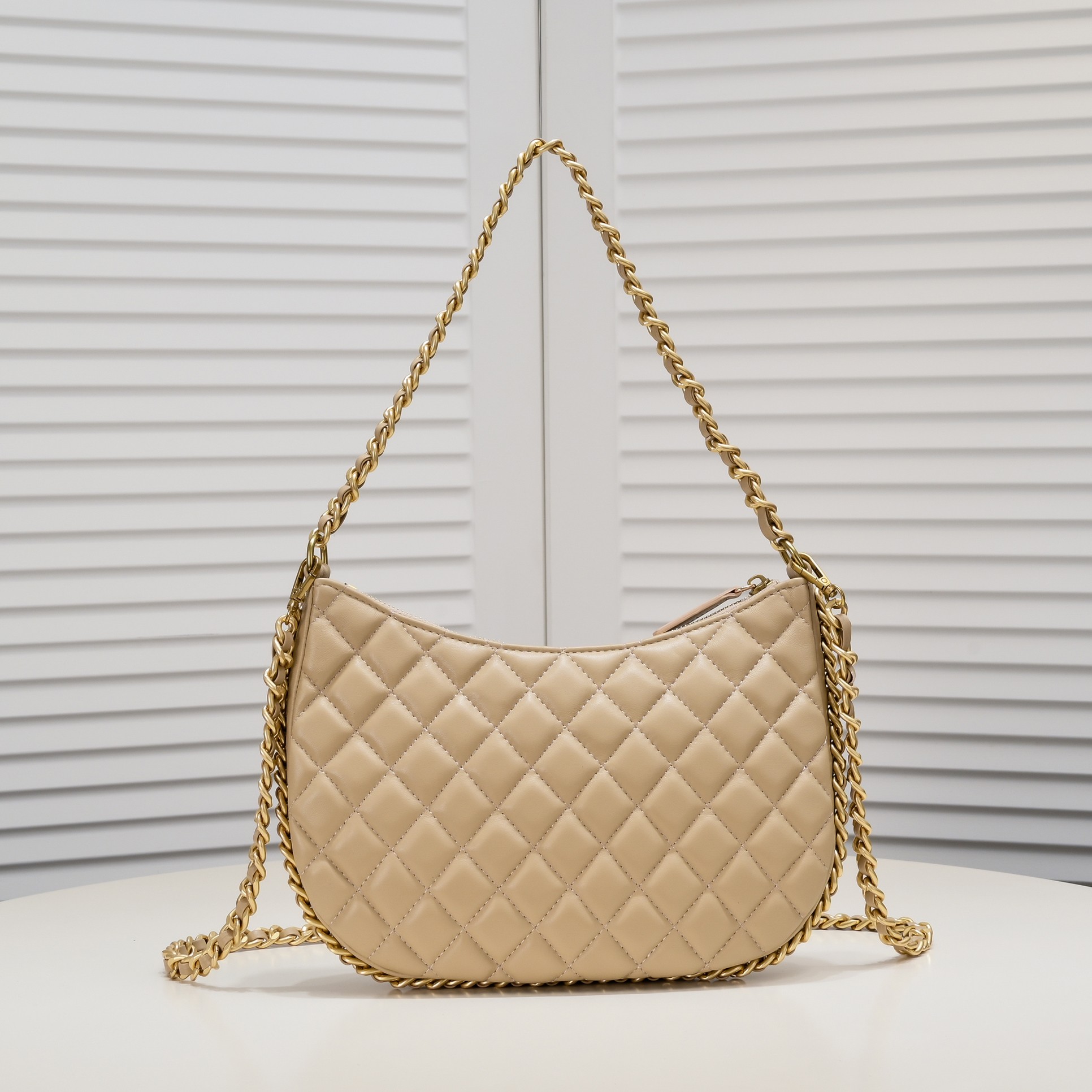 Chanel 23B Hobo Shoulder Bag Handbag
