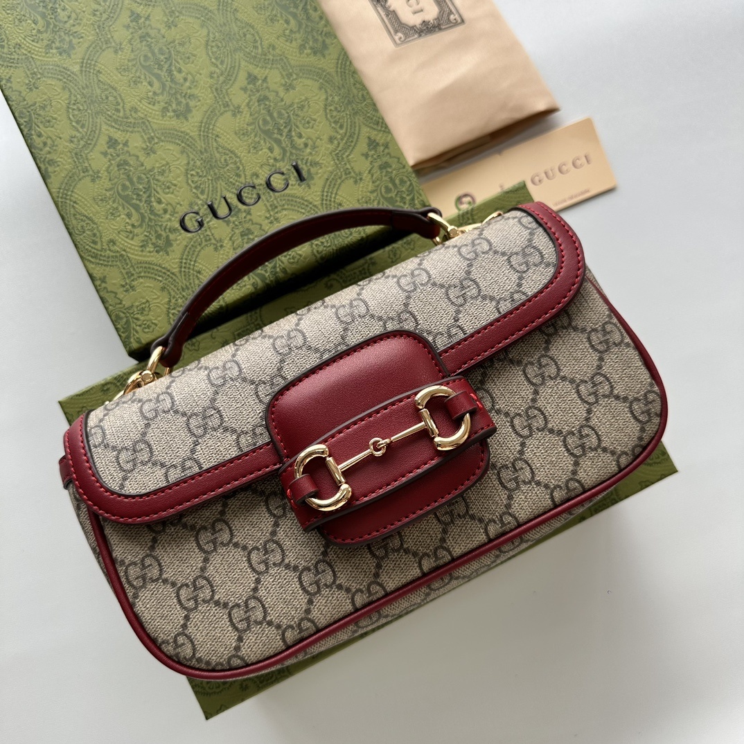 Gucci Horsebit Small Top Handle Bag 815206