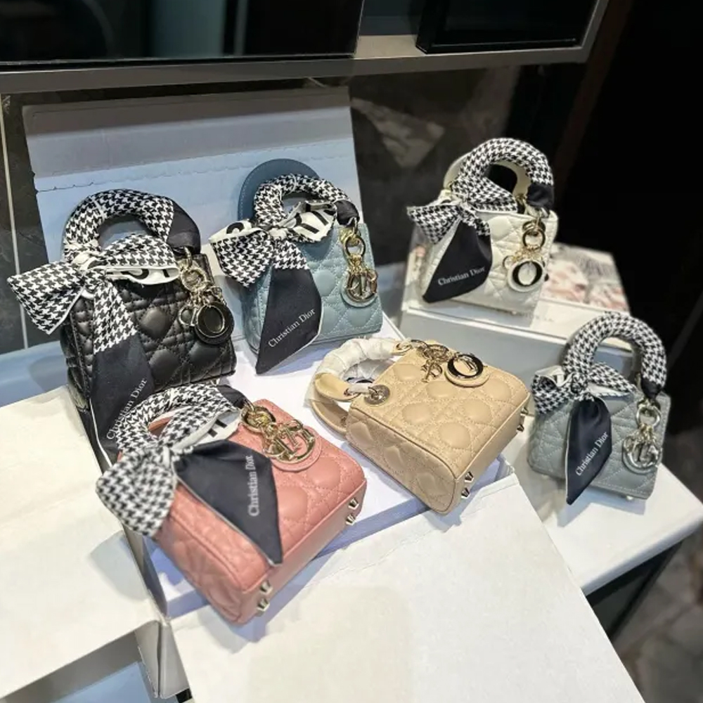 Dior Lady Dior Micro Bag 001 DB571 12cm