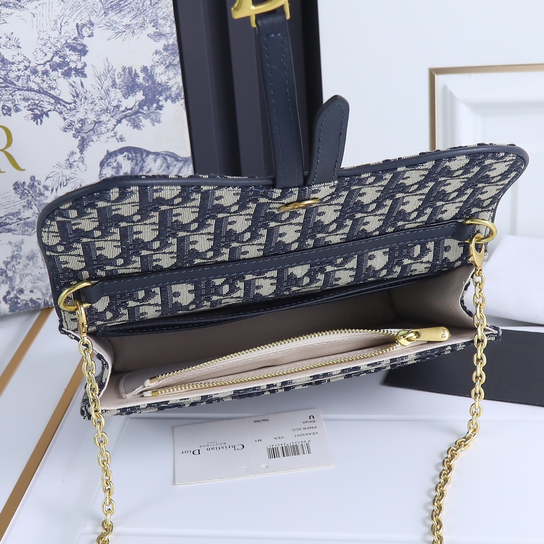Dior Saddle Chain Bag 1010 LM031 22cm