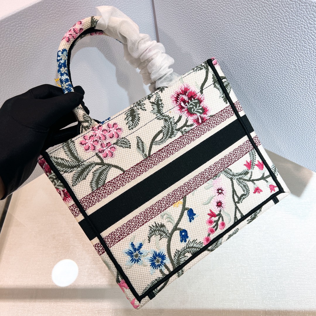10A + top quality Small Dior Book Tote 1265 DLAM012 26.5cm