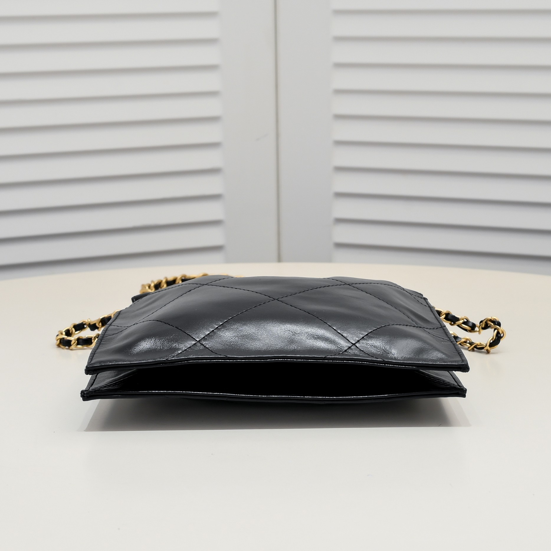 Chanel Drawstring Trash Bag Shoulder Bag Handbag