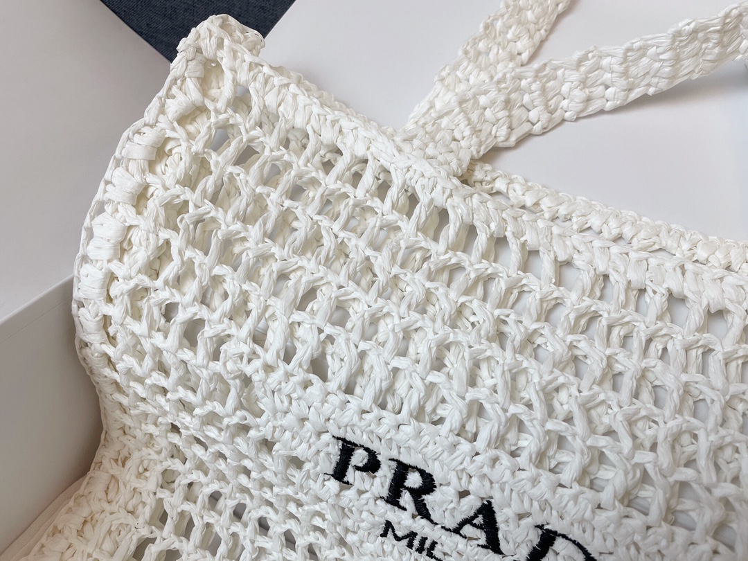 Prada 1BG393 White LM031 36cm