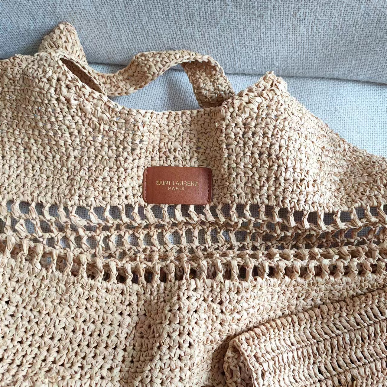 YSL ICARE Shopping Bag 698651-1 LM081 47cm