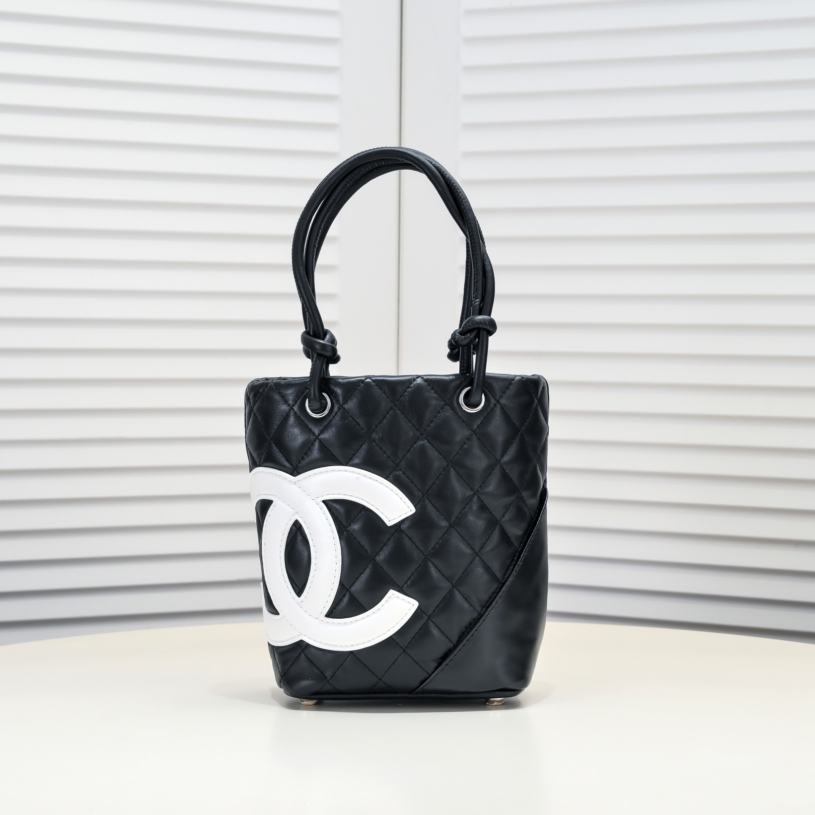 Chanel Ligne Cambon Mini Vintagep  Shoulder Bag Handbag