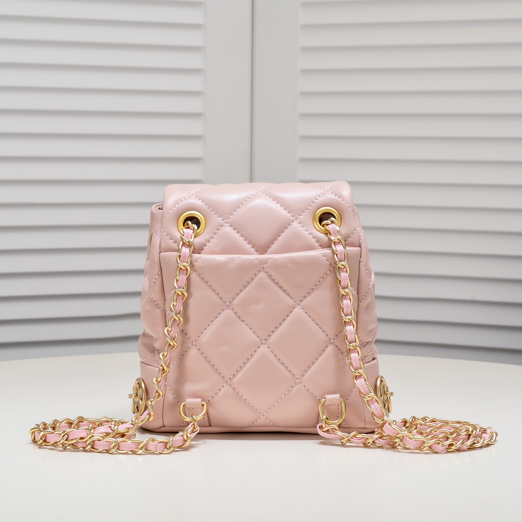 Chanel 23b Gold Coin Pink Shoulder Bag  Shoulder Bag Handbag