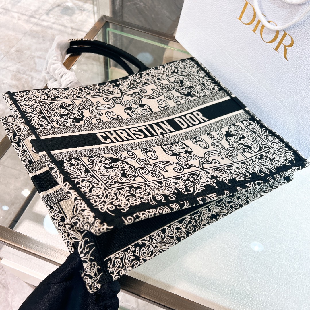 10A + top quality Large Dior Book Tote 1286 DLAM042 42cm