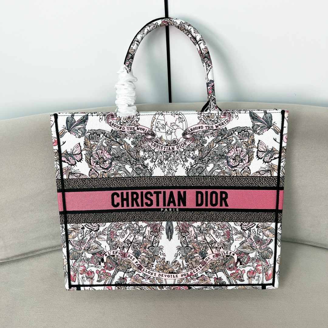 10A + top quality Large Dior Book Tote 1286 DLAM042 42cm