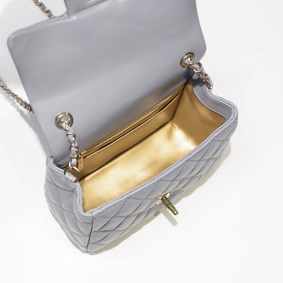 Chanel Classic Bag CF Drill Beads Shoulder Bag Handbag