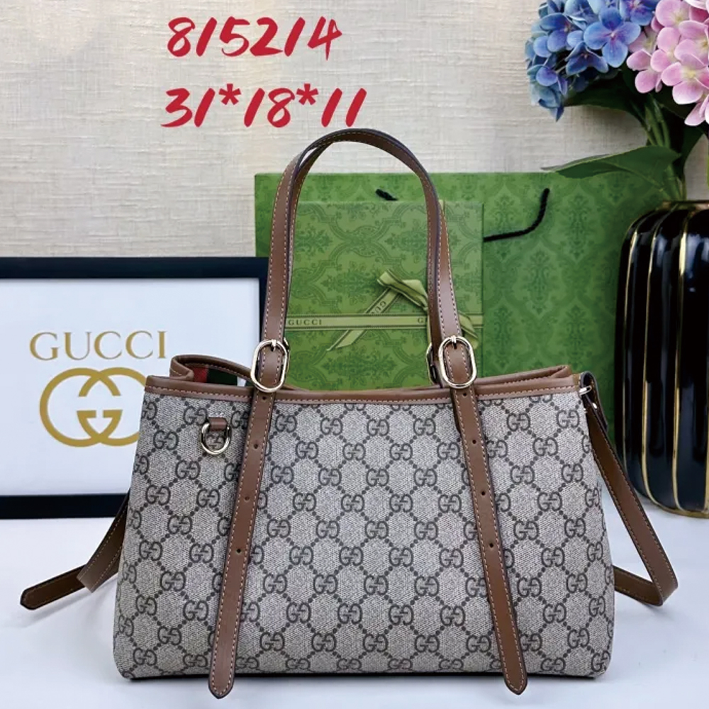 Gucci Emblem Tote 815214 LM061 31cm
