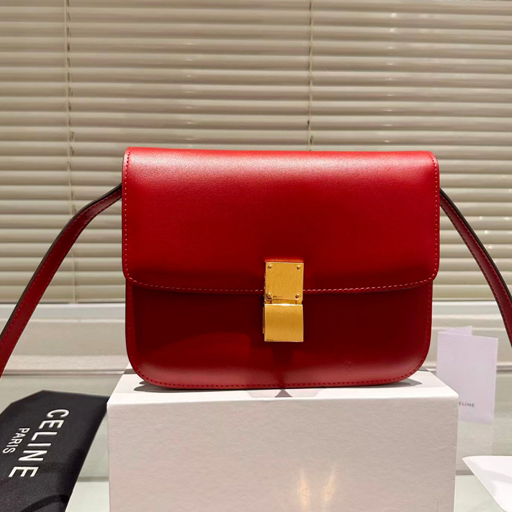 CELINE Liege Calfskin Box Flap Bag(Replica)