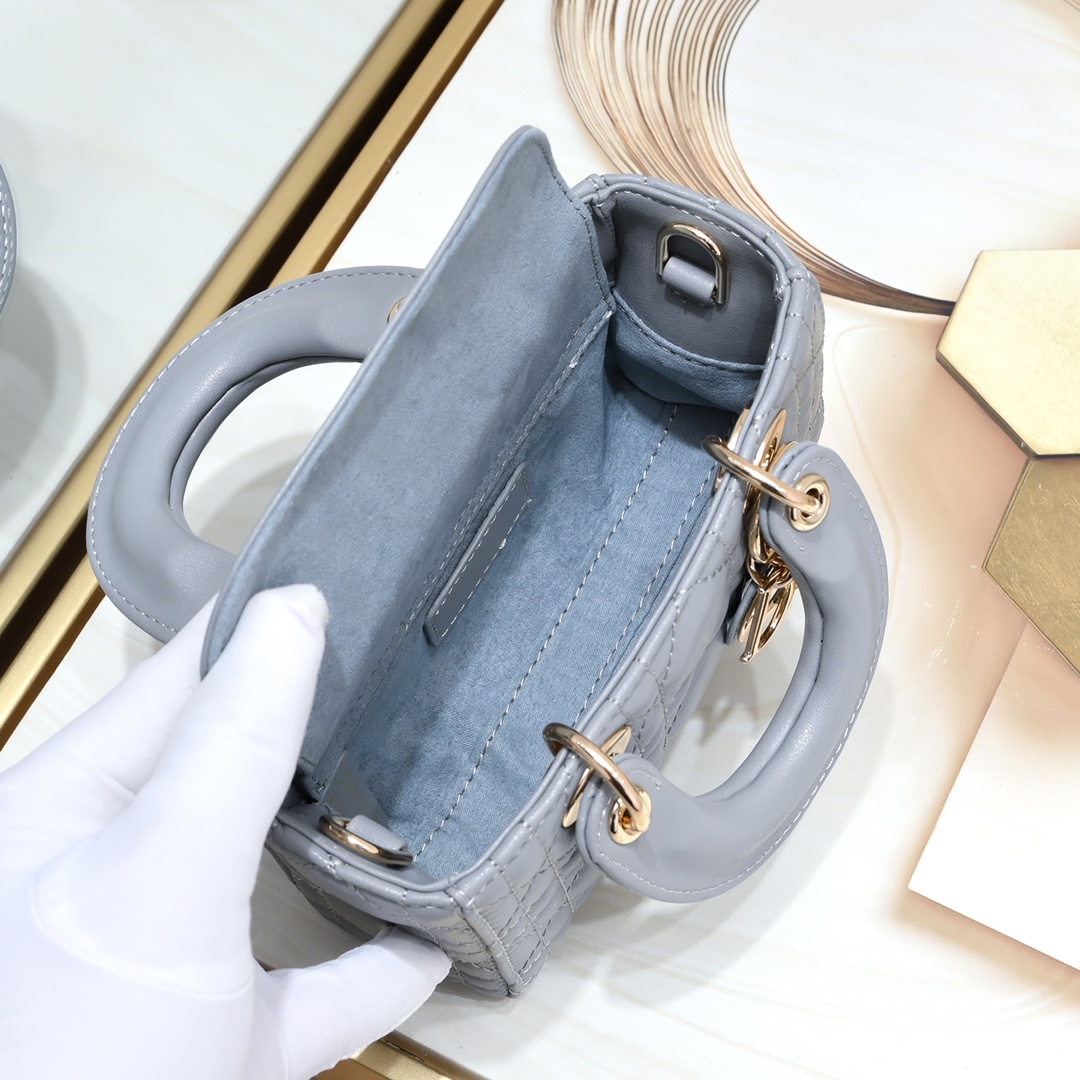 Dior Lady D-Joy Micro Bag 0542 XB081 16cm