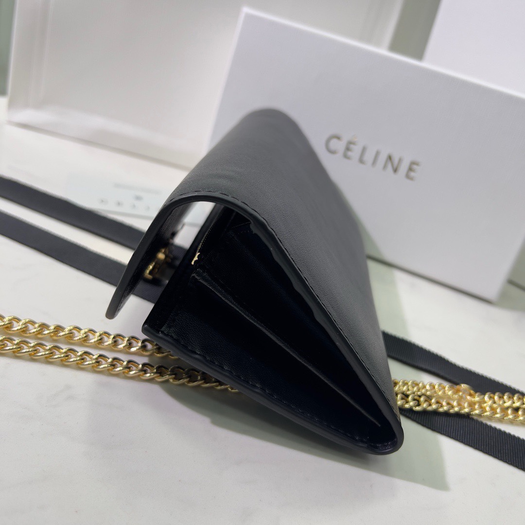 Celine CLAUDE Chain Bag 1962 LM59 19cm