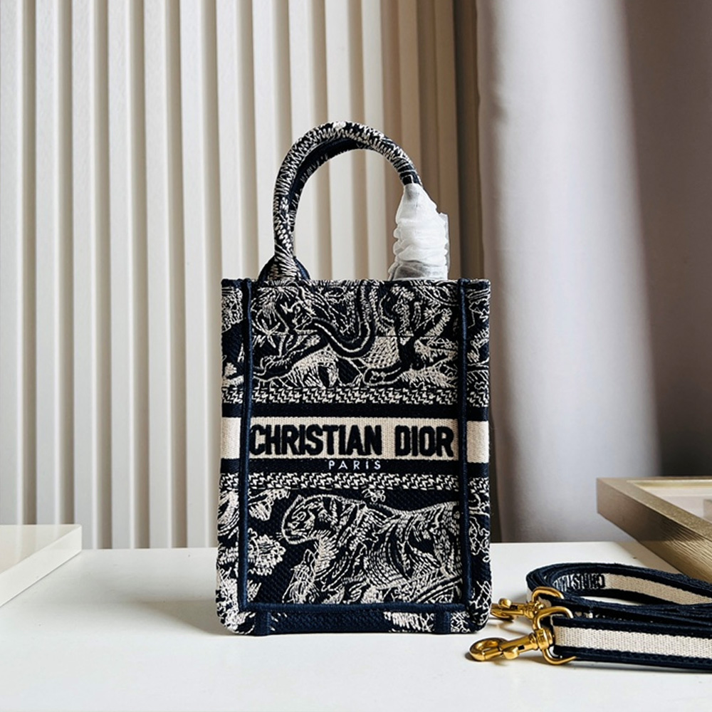 DIOR Book Tote Canva Shandbag (Replica)