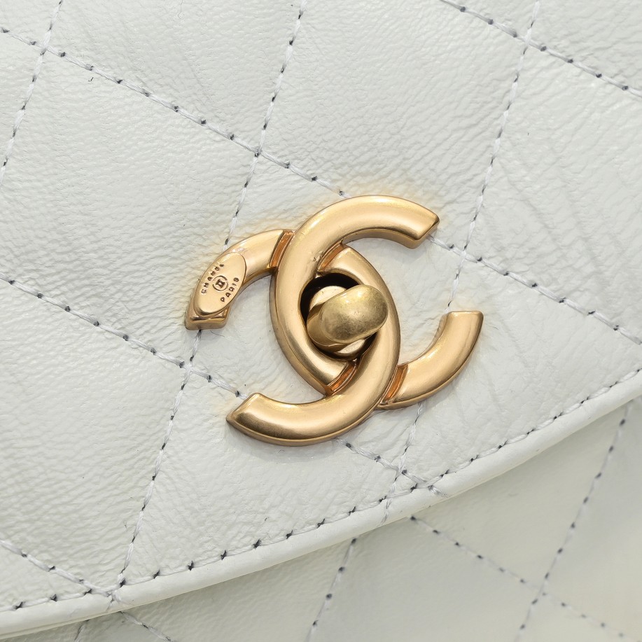 Chanel Handle Double C  Shoulder Bag Handbag