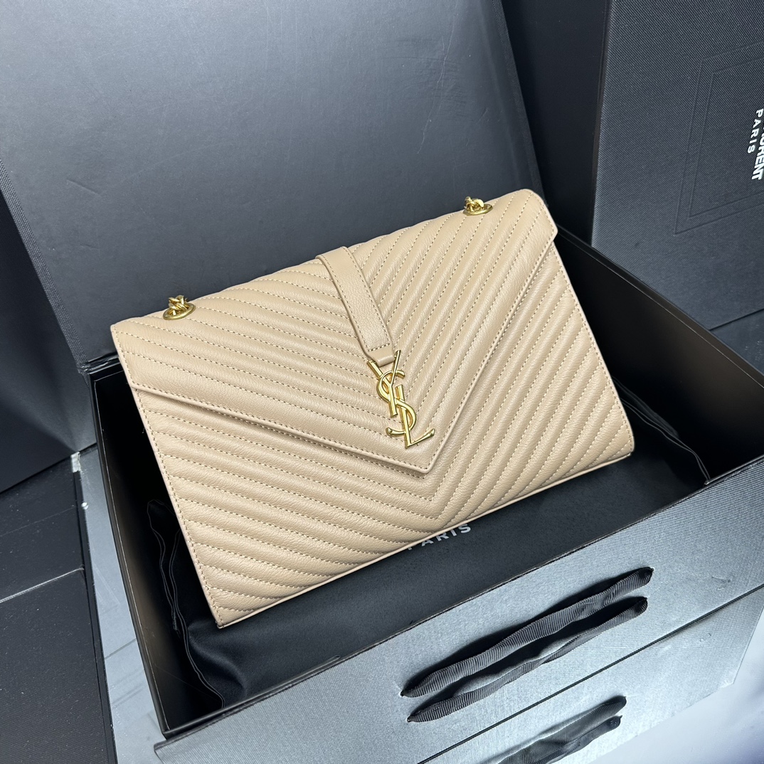 YSL Envelope Bag 26588V LM081 31cm