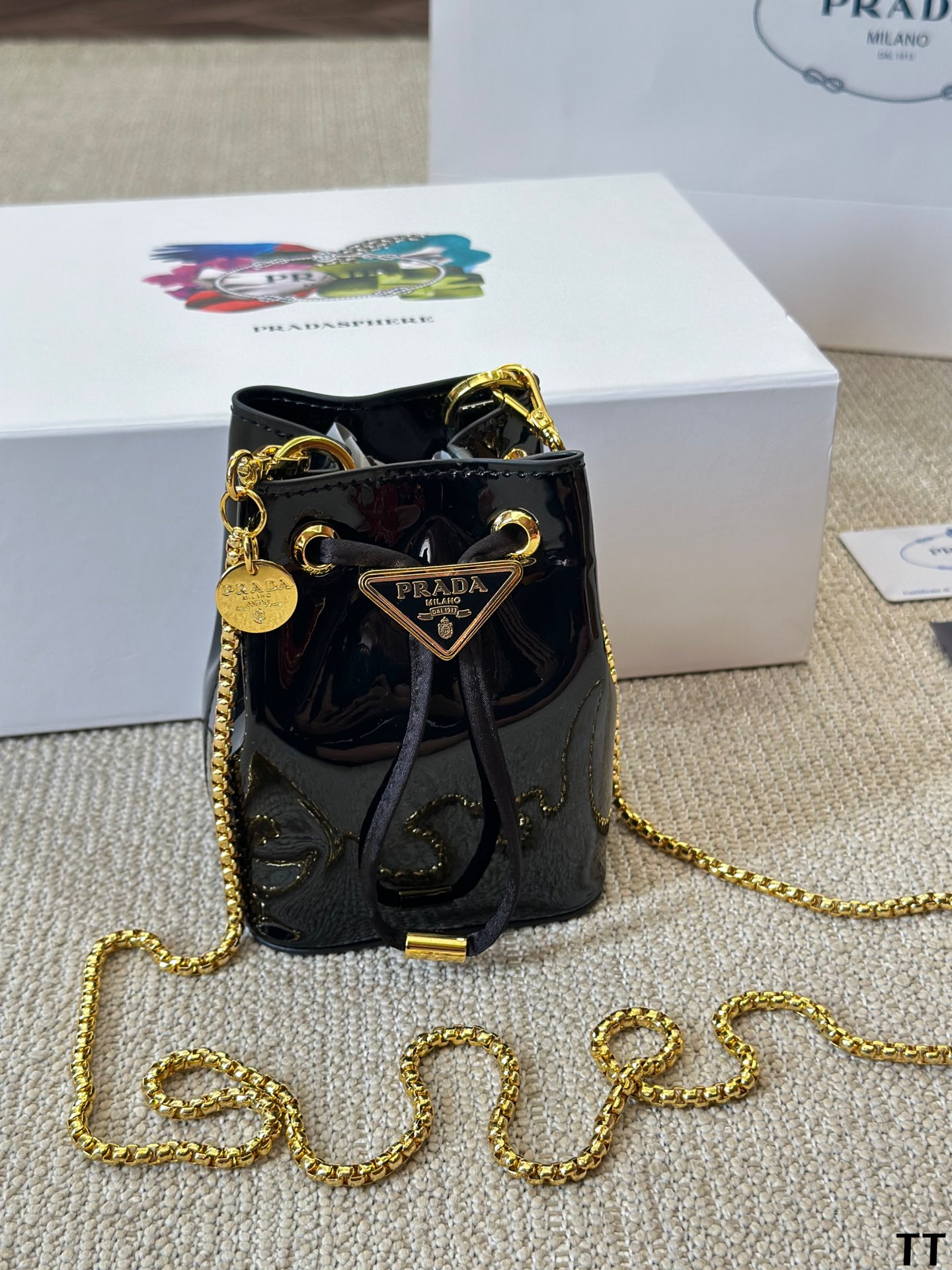 Prada Bucket Bag 007 DB041 10cm