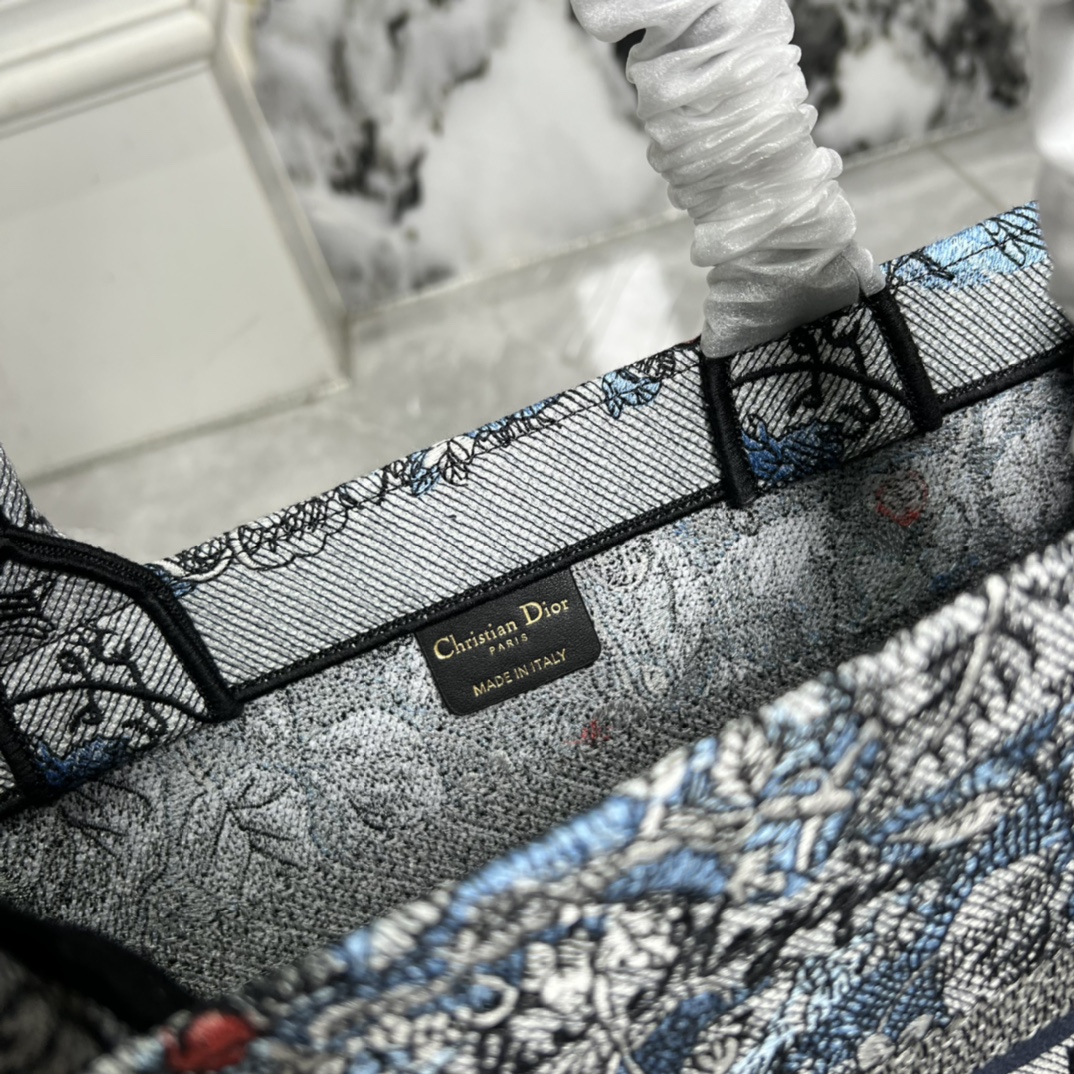 10A + top quality Medium Dior Book Tote 0175 XB022 36cm