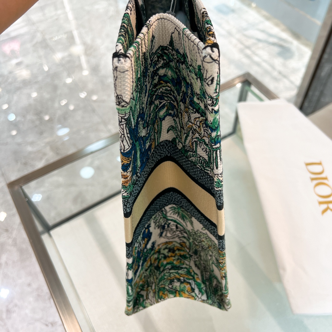 10A + top quality Large Dior Book Tote 1286 DLAM042 42cm