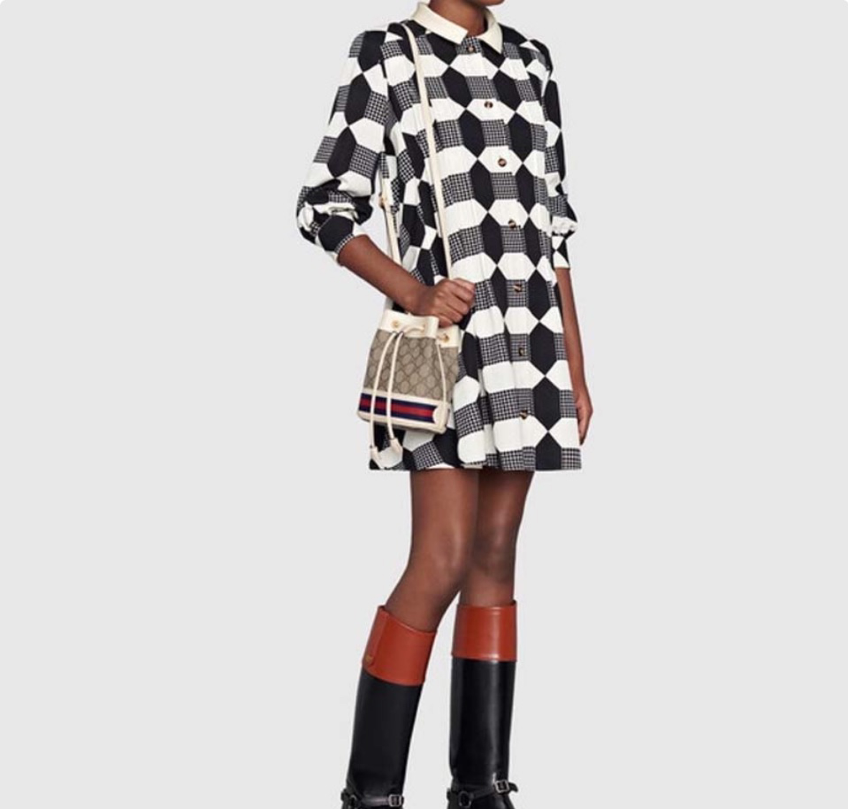 Gucci Ophidia Bucket Bag Shoulder Bag(Replica)