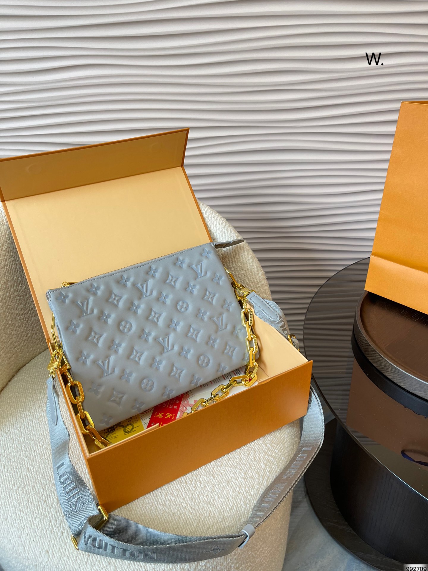 10A + quality LV Coussin PM M57793 DB081 27cm