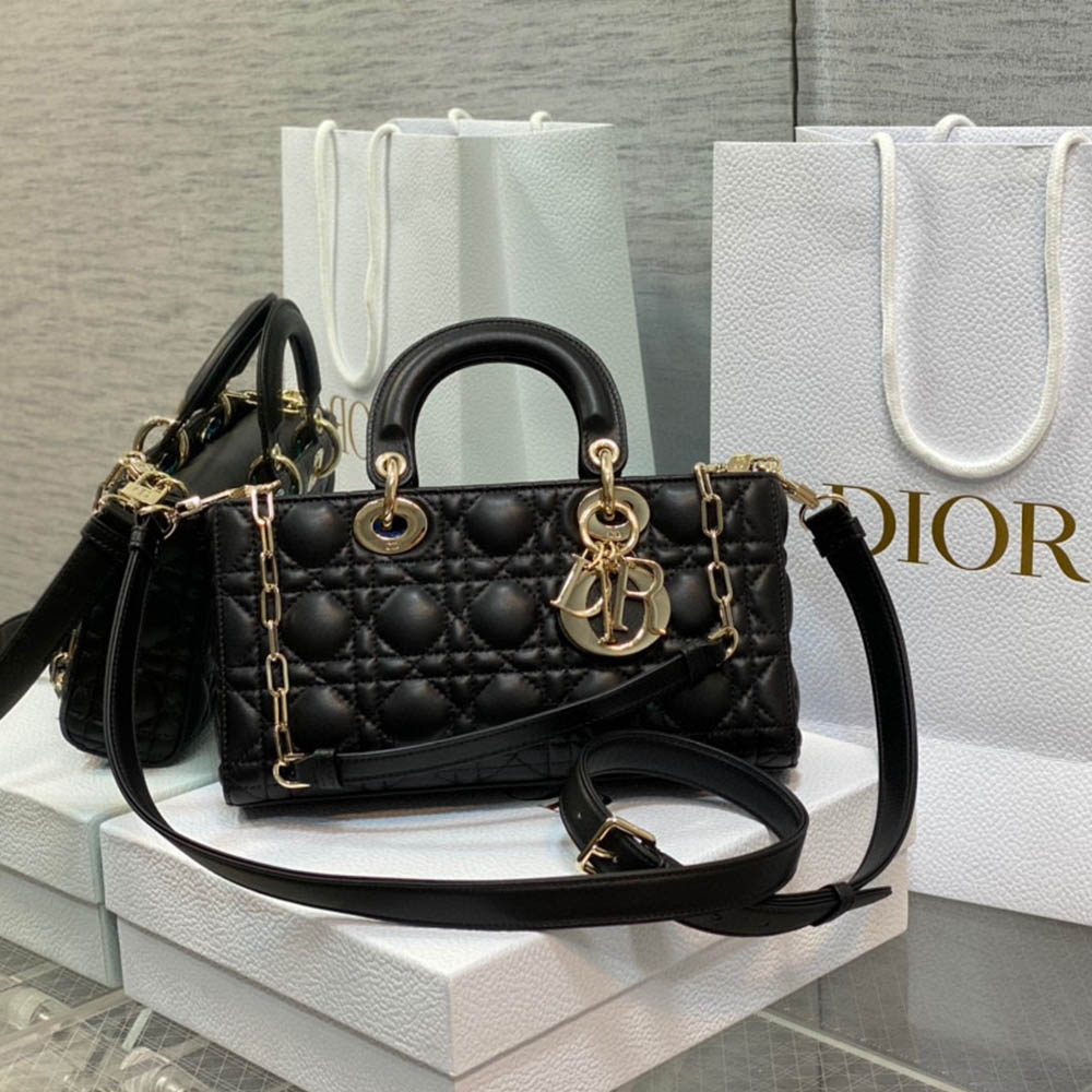 Dior Medium LADY D-JOY - Sheep leather (Replica)