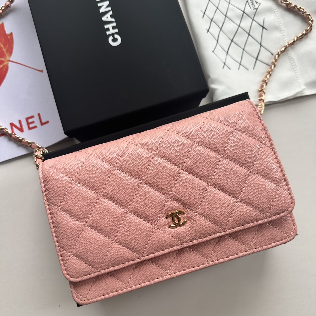 Chanel Chain Purse caviar 33814 LM051 20cm