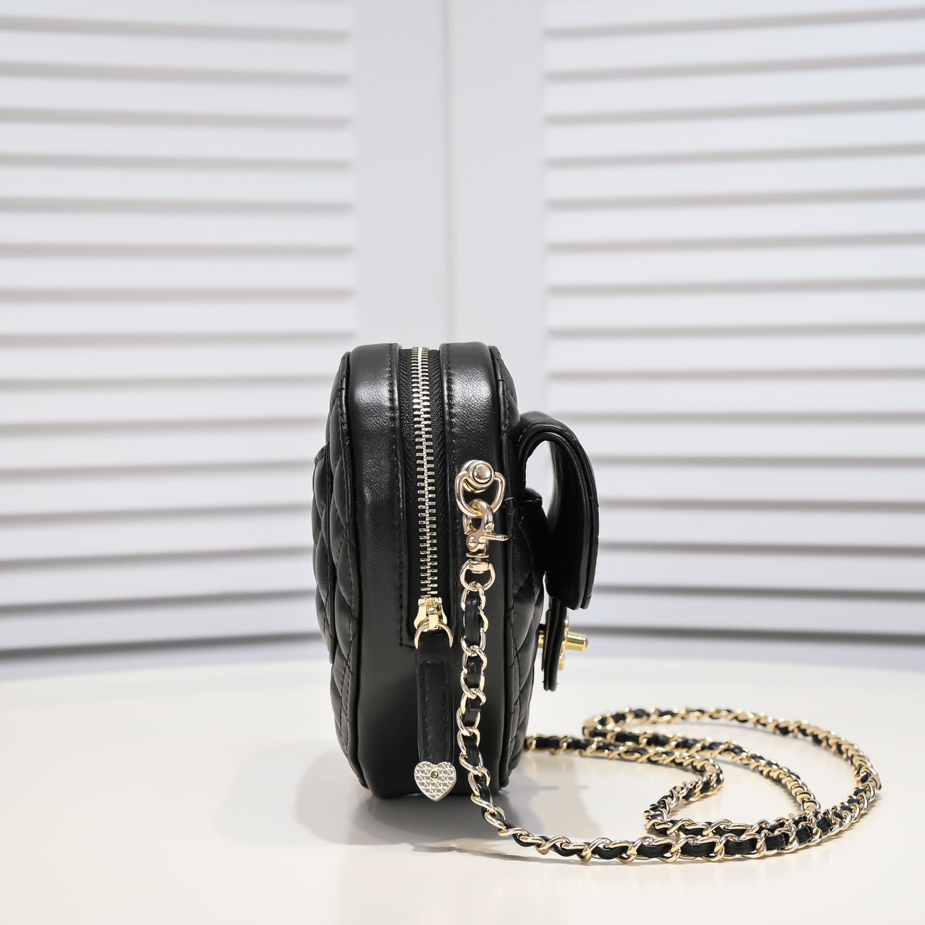 Chanel Peach Pericardium Bag Shoulder Bag Handbag